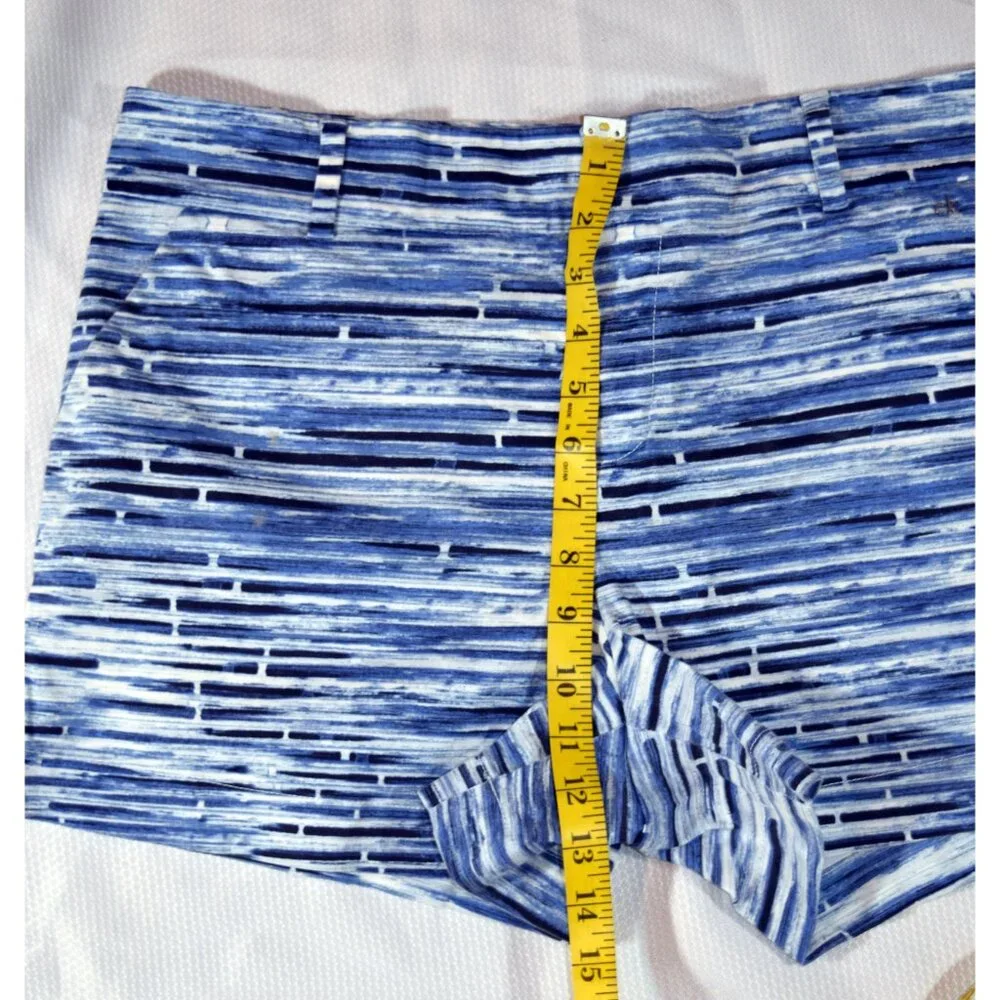 Calvin Klein Blue/ White/ Black Shorts size 14 - Picture 6 of 7